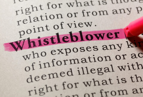 definition of whistleblower